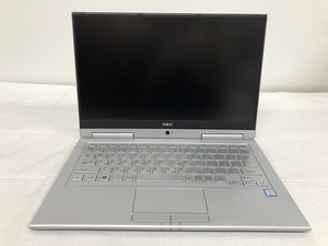 中古■13.3型 NEC LAVIE Hybrid ZERO HZ750/G[i7-7500U/8G/SSD:256G/タッチ/SD/カメラ/Win10]★外装痛み★AC付★送料無料