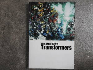 Artbook The Art of IDW’s Transformers トランスフォーマー