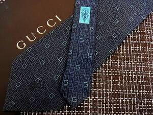 ・ω・ ★SALE★2218★グッチ【GUCCI】～総Ｇロゴ～ネクタイ♪