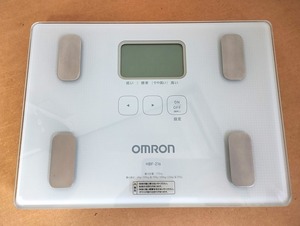 オムロン　omron　HBF-216　体重計　体組成計　Karada Scan　中古