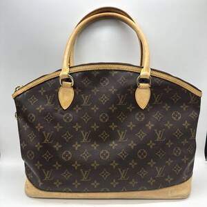 LOUIS VUITTON ルイヴィトン M40104 モノグラム ロックイット オリゾンタル トートバッグ 鞄 ブラウン系