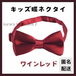 蝶ネクタイ キッズ 子供用 男の子 フォーマル 誕生日 結婚式 発表会 赤 七五三 スーツ おしゃれ セレモニー