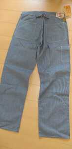 送料込′★東洋　SUGAR　CANE　シュガーケーン　SC41909 8oz INDIGO PIN CHECK WORK PANTS ピンチェック　ワークパンツ　36