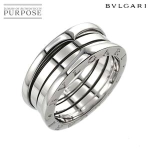 ブルガリ BVLGARI ビーゼロワン 3バンド #60 リング K18 WG ホワイトゴールド 750 指輪 B-ZERO1 Ring 90248337