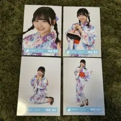 日向坂46 藤嶌果歩 浴衣 生写真 コンプ