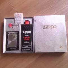 【未使用品】zippo 2003年vintage ギフトBOX入 スピン加工