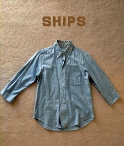 SHIPS シップス BDシャツ M m58967137255