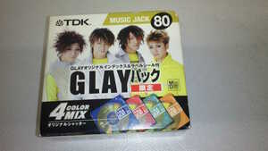 TDK MD MD-MJ80M4N-GL GLAYパック 未使用未開封品