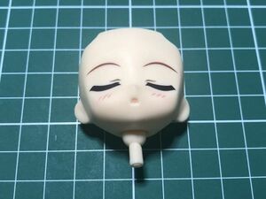 ねんどろいど パーツ 魔法少女リリカルなのは 高町なのは The MOVIE 1st ver. 顔 閉眼顔/キス顔