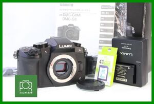 【動作保証・点検済】極上品■到着後即使える■Panasonic LUMIX DMC-G8■バッテリー・チャージャー・4GB SDカード・箱付き■1857