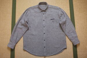 Papas　ウール混 シャツ　size L