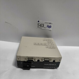 「S43_14K」IMAGENICS - 映像分配器CIF-12H1入力2出力 アナログRGB映像音声分配器(240420)
