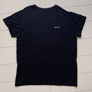 メンズTシャツ スポーツ 黒 伸縮性 半袖 丸首 カジュアル 着心地良い free26