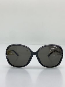 GUCCI◆サングラス/オーバル/プラスチック/62□15-130/BLK/レディース/GG0076SK