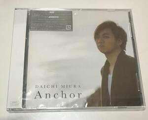 新品CD　三浦大知　Anchor　CD+DVD