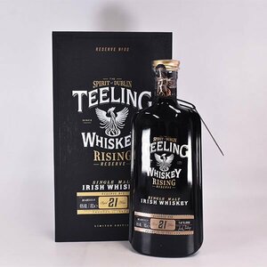 ★ティーリング ライジングリザーブ 21年 No.2 マルサラワインカスク ＊箱付 700ml 46% アイリッシュ Teeling K240591