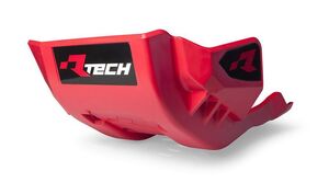 HONDA CRF250R/X(22-23)/CRF450R/X(21-23) RTECH プラスチックエンデューロスキッドプレート　RED