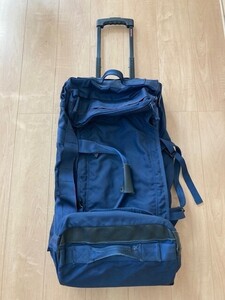 レア！ BEAMS別注 アメリカ製 BRIEFING ブリーフィング JET TRIP D-1 AIR FORCE BLUE キャリーバッグ キャリーケース