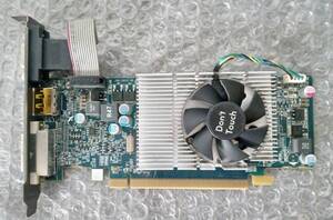 【中古パーツ】AMD Radeon HD 7570 グラフィックボード/ビデオカード PCI-E VGA/DP/DVI■K1032-1