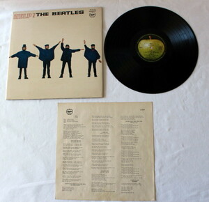 80/★中古★LPレコード★ビートルズTHE BEATLES　 HELP! 　ヘルプ！　AP8151　※ライナー付き