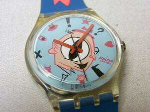 Swatch/スウォッチ　クオーツ腕時計　USED/ケース付