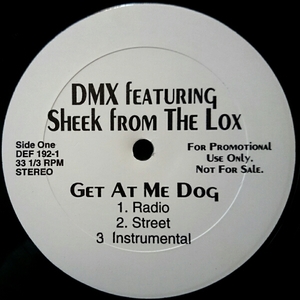 ★US PROMO DMX GET AT ME DOG THE LOX FREESTYLE プロモ