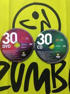 超希少！　ZUMBA　ズンバ　ZIN30　CD ＆ DVD　インストラクター専用