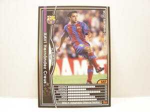 WCCF 英語版 海外限定排出版 2004-2005 シャビ・エルナンデス　Xavi Hernandez Creus 1980 Spain FC Barcelona 04-05 Panini