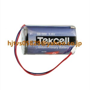 純正 新品 Tekcell SB-D02 3.6V リチウム電池 交換用 リチウムイオン電池 Dサイズ 3.6V 19000mAh チオニル塩化物電池 2.54白プラグ