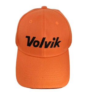 新品 未使用品 Volvik キャップ フリーサイズ オレンジ 帽子 ボルビック ゴルフウエア 