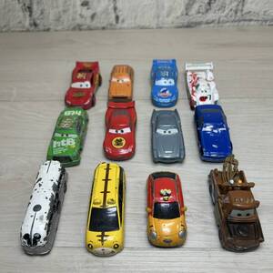 【YH-0974】中古現状品 TOMY トミー TOMICA トミカ Disney ディズニー Pixar Cars カーズ 他 ミニカー まとめ 計12点セット