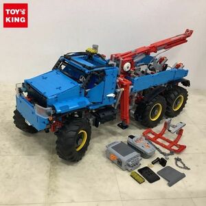 1円〜 ジャンク 箱無 LEGO 42070 テクニック 6×6 全地形マグナムレッカー