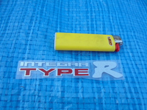 TYPE　R　　ステッカー　エンブレム　金属製　　新古品　管　Z（2）