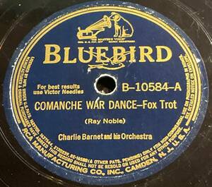 BLUEBIRD Records Charlie Barnet and his Orchestra ・COMANCHE WAR DANCE / TAPPIN