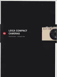 Leica ライカ コンパクト COMPACT のカタログ (未使用美品)
