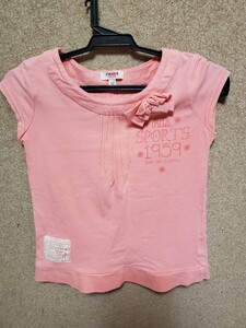 Tシャツ キッズ　ノースリーブ　サイズ6Y 中古