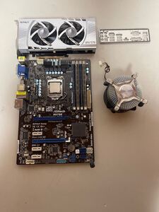 ASROCK H67DE、Intel i7-2700K メモリ16GB（4G4本）グラフィックボード GTX570 マザーボード