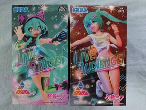 初音ミク Luminasta ライブステージ ライブ応援 フィギュアセット 新品未開封