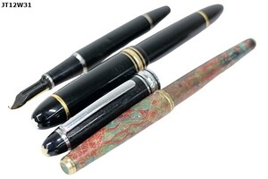 JT12W31 筆記用具おまとめ 万年筆 MONTBLANC 149 PLATINUM 18K 現状品 ネコパケ