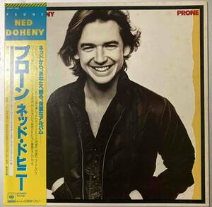 送料660円 LP 帯付き 名盤！Ned Doheny - Prone (Hard Candy に続く名盤3rd) ネッド・ドヒニー プローン Steely Dan Marc Jordan