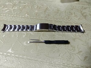 ROLEXロレックスオマージュウォッチに！オイスターブレスラグ幅19mm