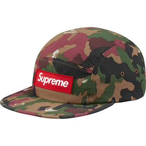 希少★新品本物【Swiss Camo】★Military Camp Cap Box ミリタリー キャンプ キャップ 正規店購入 レアモデル 限定品 Supreme 2017S/S