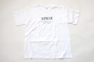 (XL)Supreme Anno Domini TeeシュプリームアノドミニＴシャツWhite白