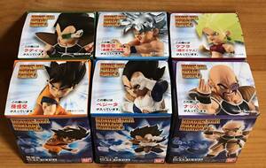 【新品未開封】　ドラゴンボールアドバージモーション5　全6種（孫悟空、ベジータ、ナッパ、ラディッツ、身勝手の極意、ケフラ）