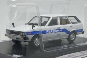 懐かしの商用車コレクション 1/43 Vol.80 トヨタ カローラバン E70 1979 HOYA 社用車 サービスカー 白 アシェット スパーク カローラ 70系