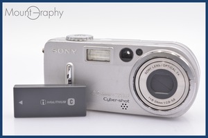 ★極上美品★ ソニー SONY Cyber-shot DSC-P9 3x バッテリー付属 ★完動品★ 同梱可 #yk123