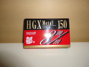 格安 送料安 【新品未開封】maxell マクセル 8ｍｍ用 HGX Metal 150 1本です。