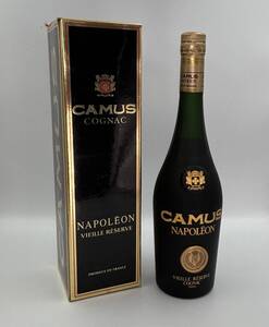 1円〜未開栓 CAMUS COGNAC NAPOLEON VIEILLE RESERVE 700ml カミュ ナポレオン ブランデー ヴィエイユリザーブ 箱付 洋酒 古酒