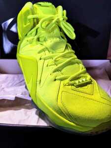 NIKE LEBRON 12 EXT volt 28cm レブロン12 EXT