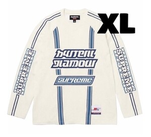 Xl 即発送 24FW Supreme Hystric Glamour Mesh L/S Top White シュプリーム ヒステリック グラマー メッシュ ロングスリーブ トップ ロンT